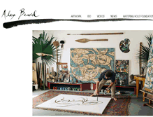 Tablet Screenshot of alexbeardstudio.com